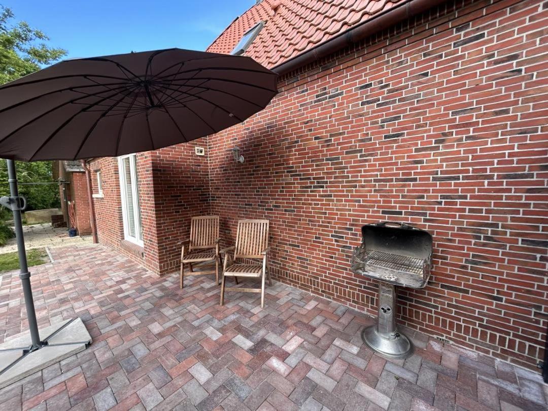 Neu! Schickes Und Modernes Ferienhaus Ant Zingel Krummhörn 外观 照片
